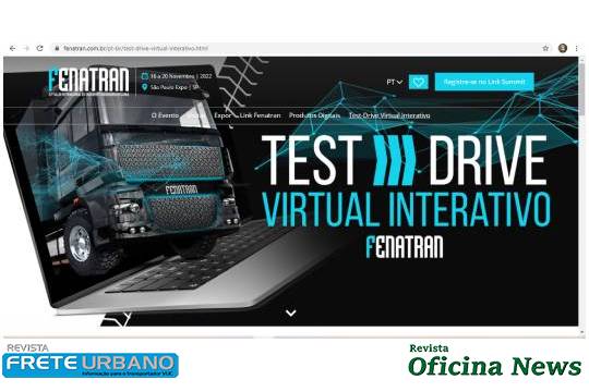 Rota Digital Fenatran Oferece Experi Ncia Virtual De Test Drive