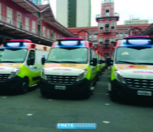 VUCs nos bastidores do evento: mais de 140 ambulâncias de plantão