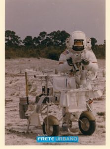 Goodyear desenvolveu pneus para a missão Apollo 14