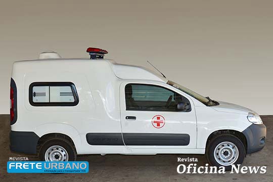 Fiat apresenta Fiorino Ambulância já implementado