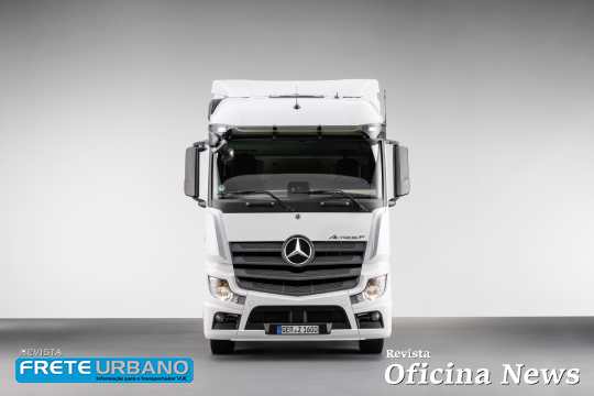 Cabina do Novo Actros brasileira é adotada no caminhão europeu