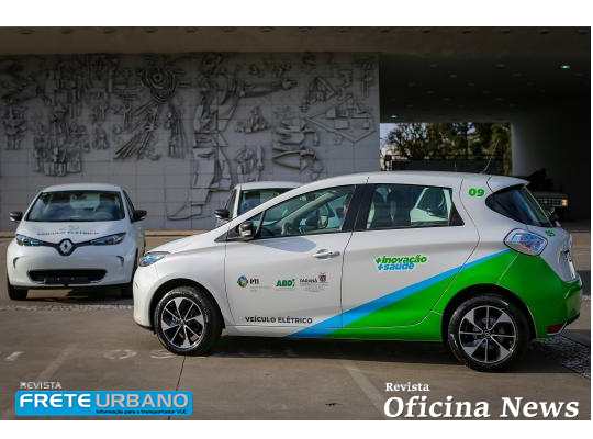 Renault Zoe 100% elétrico é usado em projeto sustentável no PR