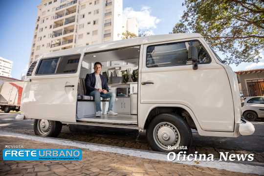 Kombi é adaptada em motorhome multiuso para empresário de TI