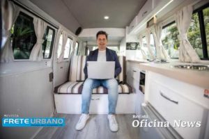 Kombi é adaptada em motorhome multiuso para empresário de TI