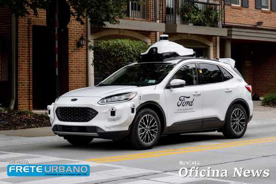 Veículos autônomos projetados pela Ford chegam à quarta geração