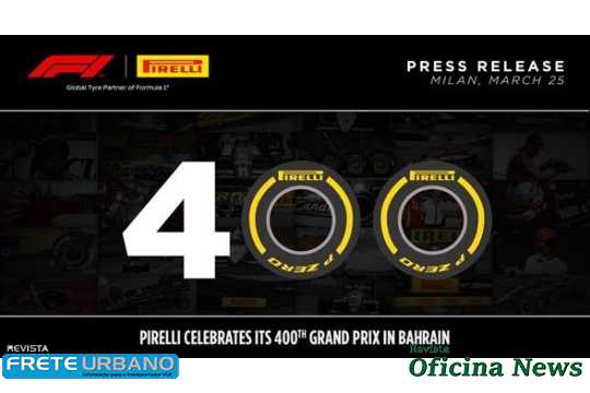 Pirelli comemora 400º Grande Prêmio no início da Fórmula 1