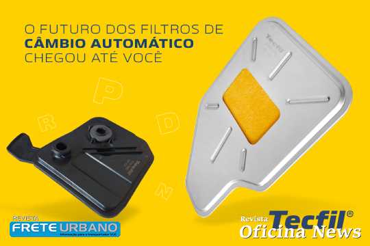 Tecfil apresenta gama de filtros para câmbio automático