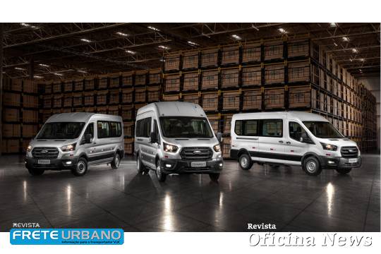 Ford Transit marca a retomada dos veículos comerciais no Brasil