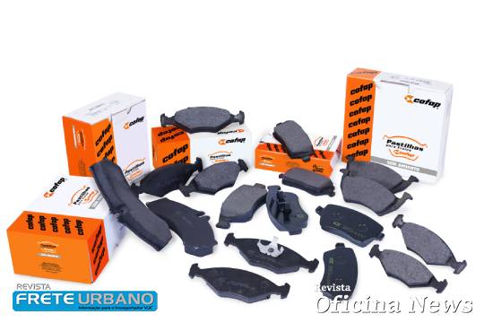 Pastilhas de freio da Cofap têm oferta de portfólio ampliada