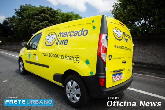 Mercado Livre dobra frota de veículos elétricos em entregas