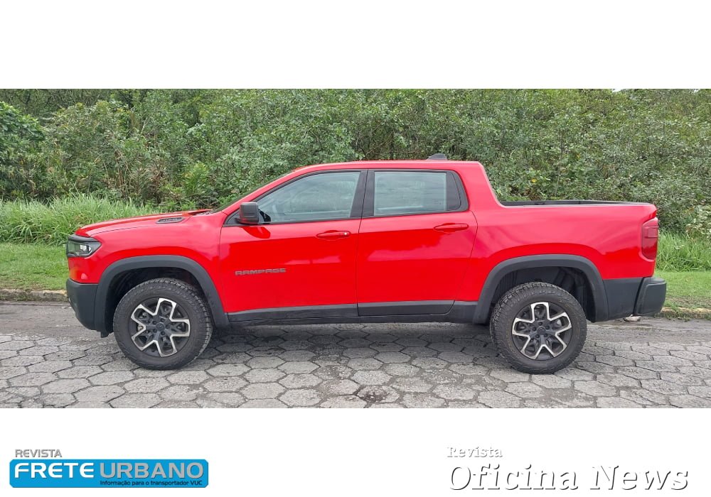 Picape Rampage: motor turbo a gasolina de 272 cv