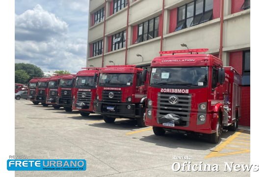 Caminhões Volkswagen completam 10 anos nos Bombeiros