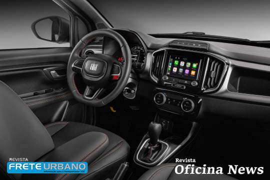 Fiat Strada Ultra: agilidade na operação com motor turbo flex