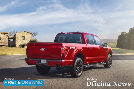 Ford apresenta nova picape F-150 com novo design e tecnologias