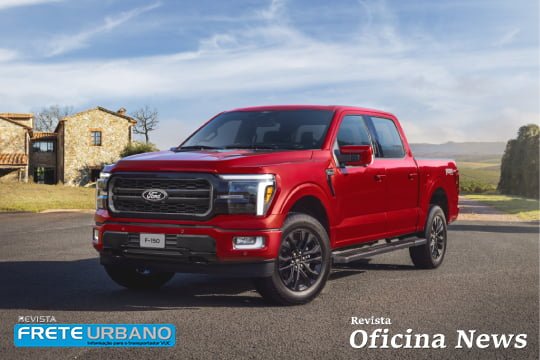 Ford apresenta nova picape F-150 com novo design e tecnologias