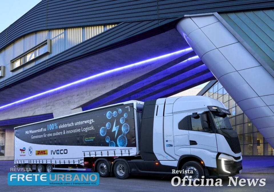 Iveco fornece caminhões S-eWay e Fuel-Cell para a BMW para projeto