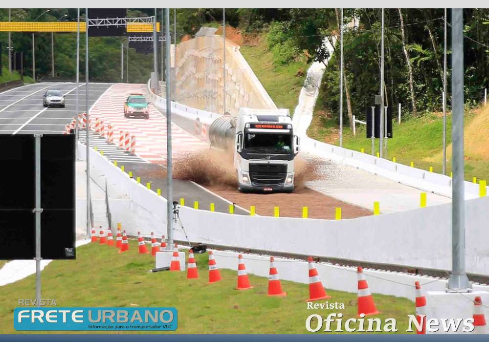 Arteris alerta que falta de manutenção nos freios causa acidentes