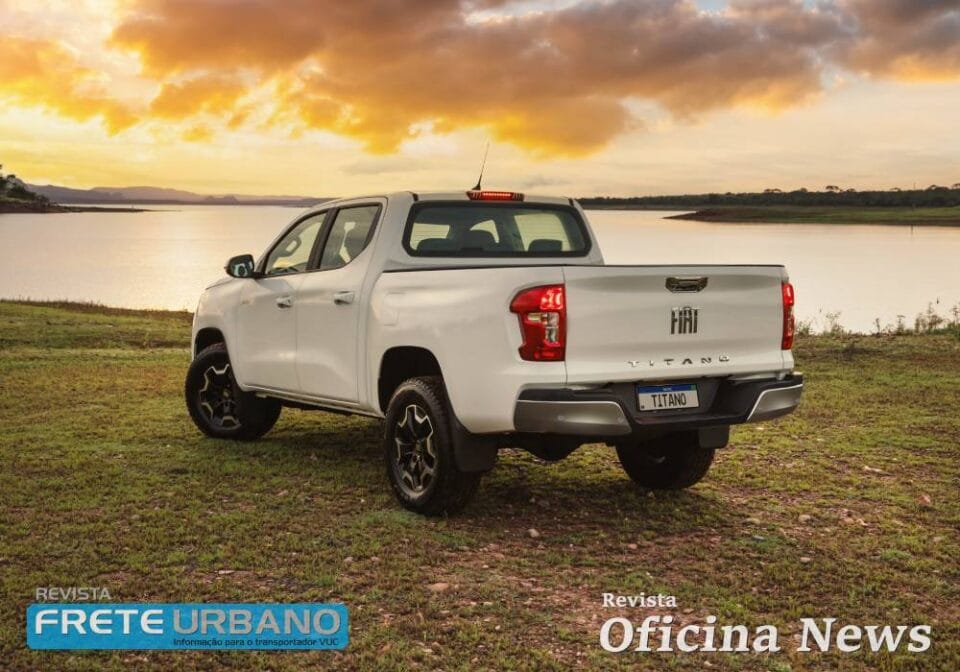 Fiat Titano 2026 chega com motor mais potente e pacote ADAS