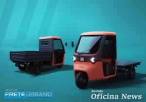Fiat TRIS é o triciclo elétrico para revolucionar entregas urbanas