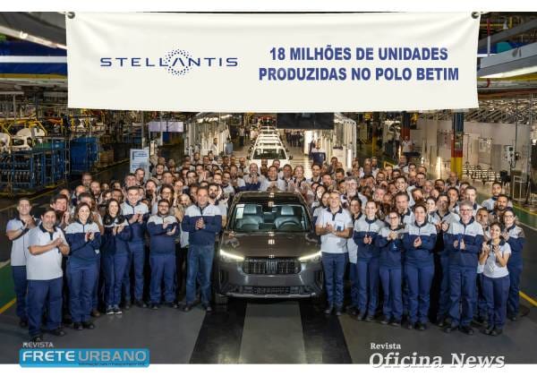 Polo da Stellantis em Betim atinge 18 milhões de veículos produzidos