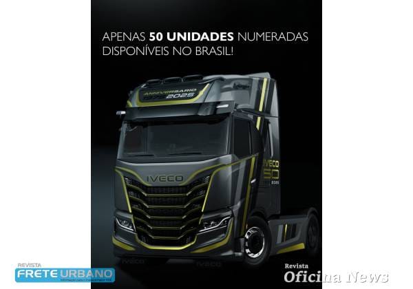 Iveco lança série especial S-Way 50 anos no Brasil