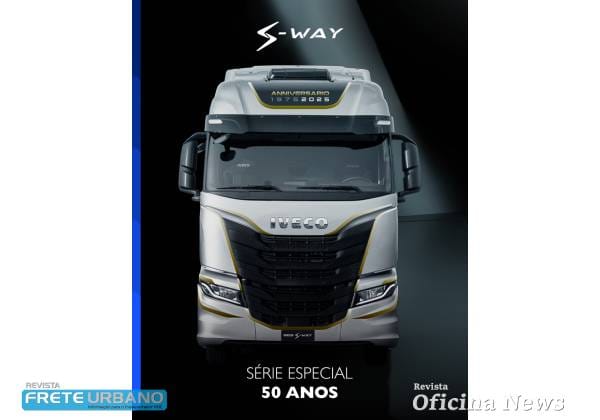 Iveco lança série especial S-Way 50 anos no Brasil