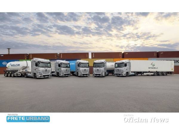 Caminhões a hidrogênio da Daimler Truck completam 225 mil km em testes