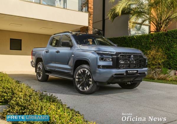 Mitsubishi lança série limitada Triton Tarmac com motor de 205 cv