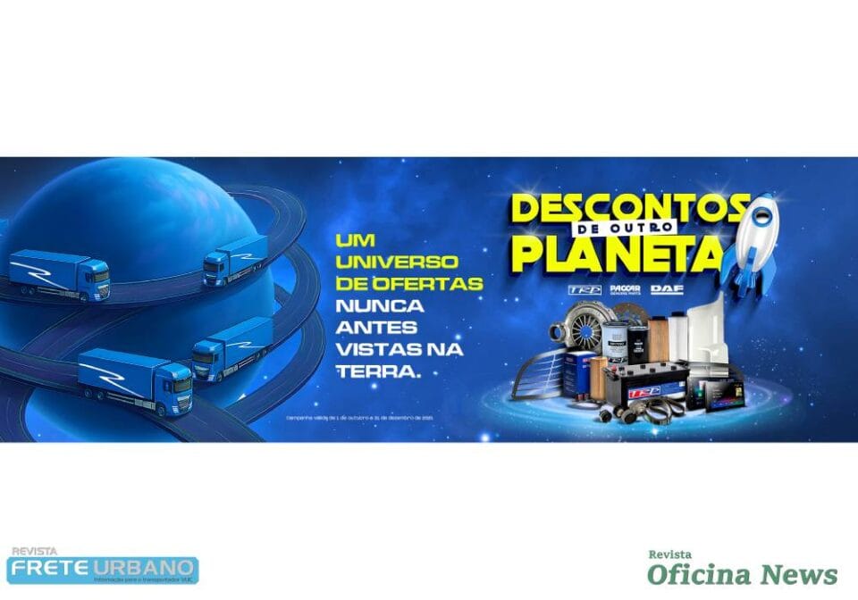 PACCAR Parts lança promoção nacional com descontos de até 50%