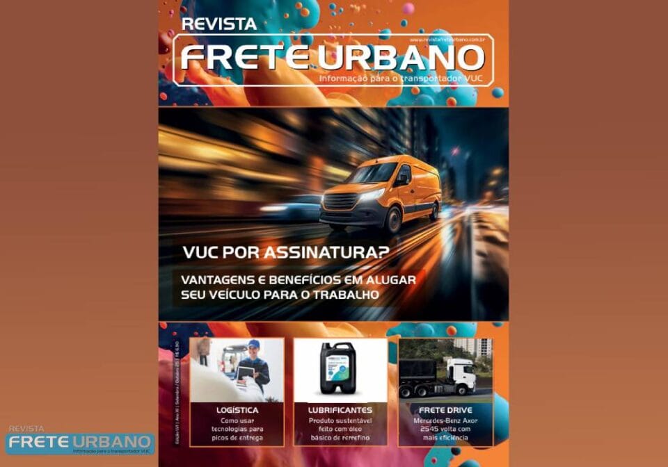 A nova edição da Revista Frete Urbano já está no ar, com destaque para o avanço dos modelos de VUC por assinatura, que trazem alternativas de