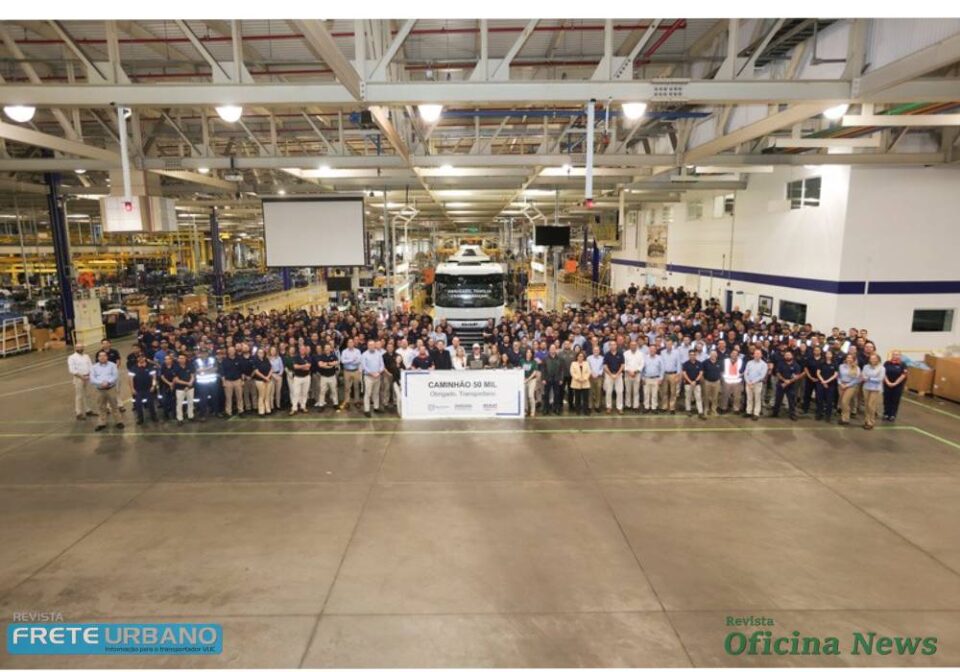 DAF Caminhões atinge marca de 50 mil unidades produzidas