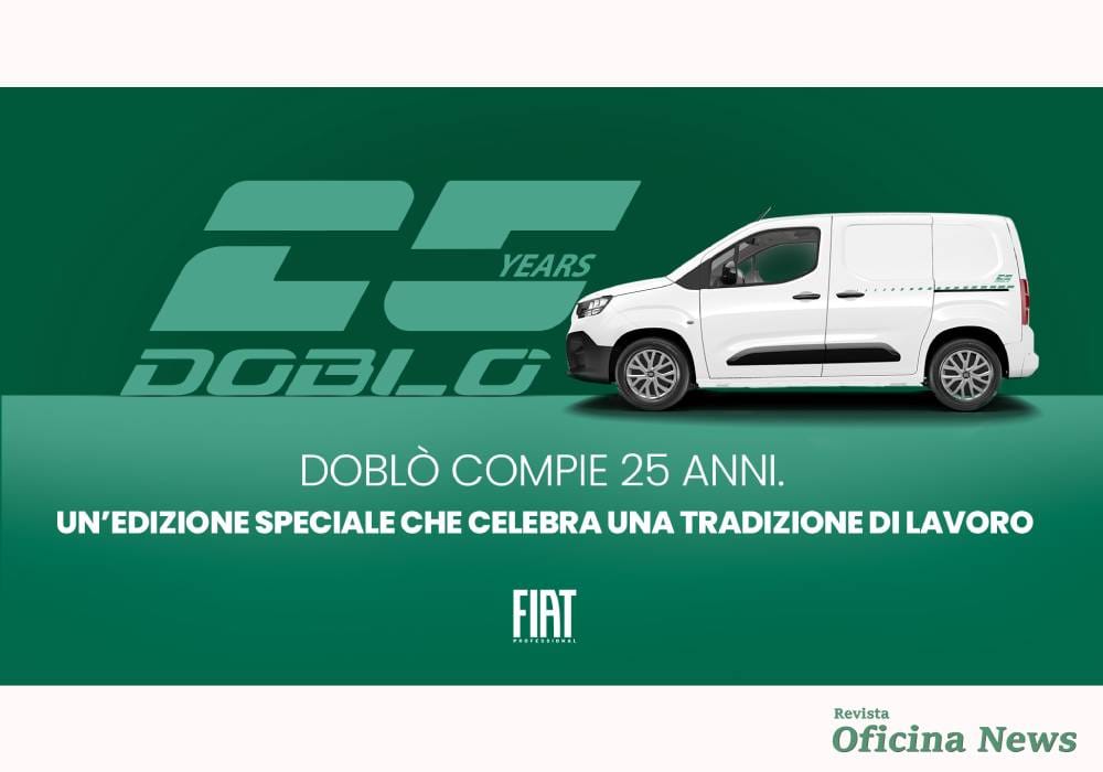 Fiat Doblò completa 25 anos na Europa com edição de aniversário